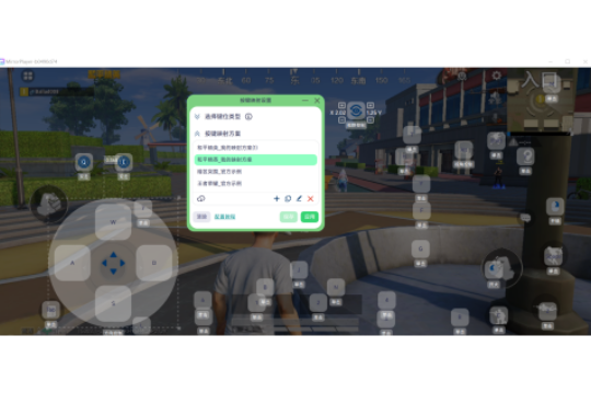 MirrorPlayer keyboard and mouse mapping setup illustration